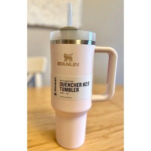 STANLEY THE QUENCHER H2.0 FLOWSTATE TUMBLER 40 OZ - ROSE QUARTZ PINK - BRAND NEW